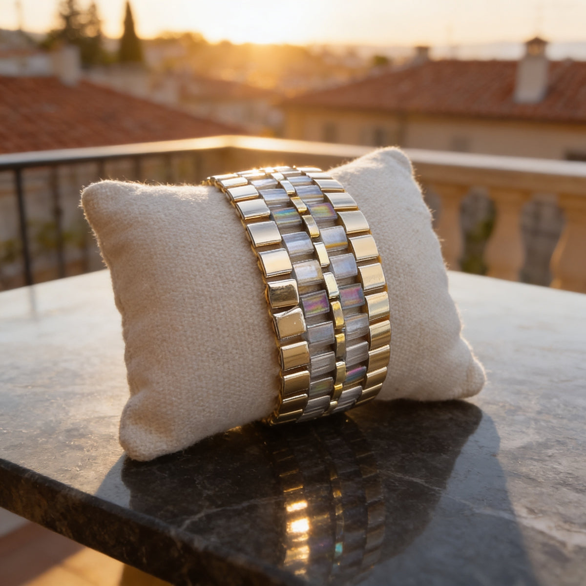 Axis Golden Miyuki Cuff