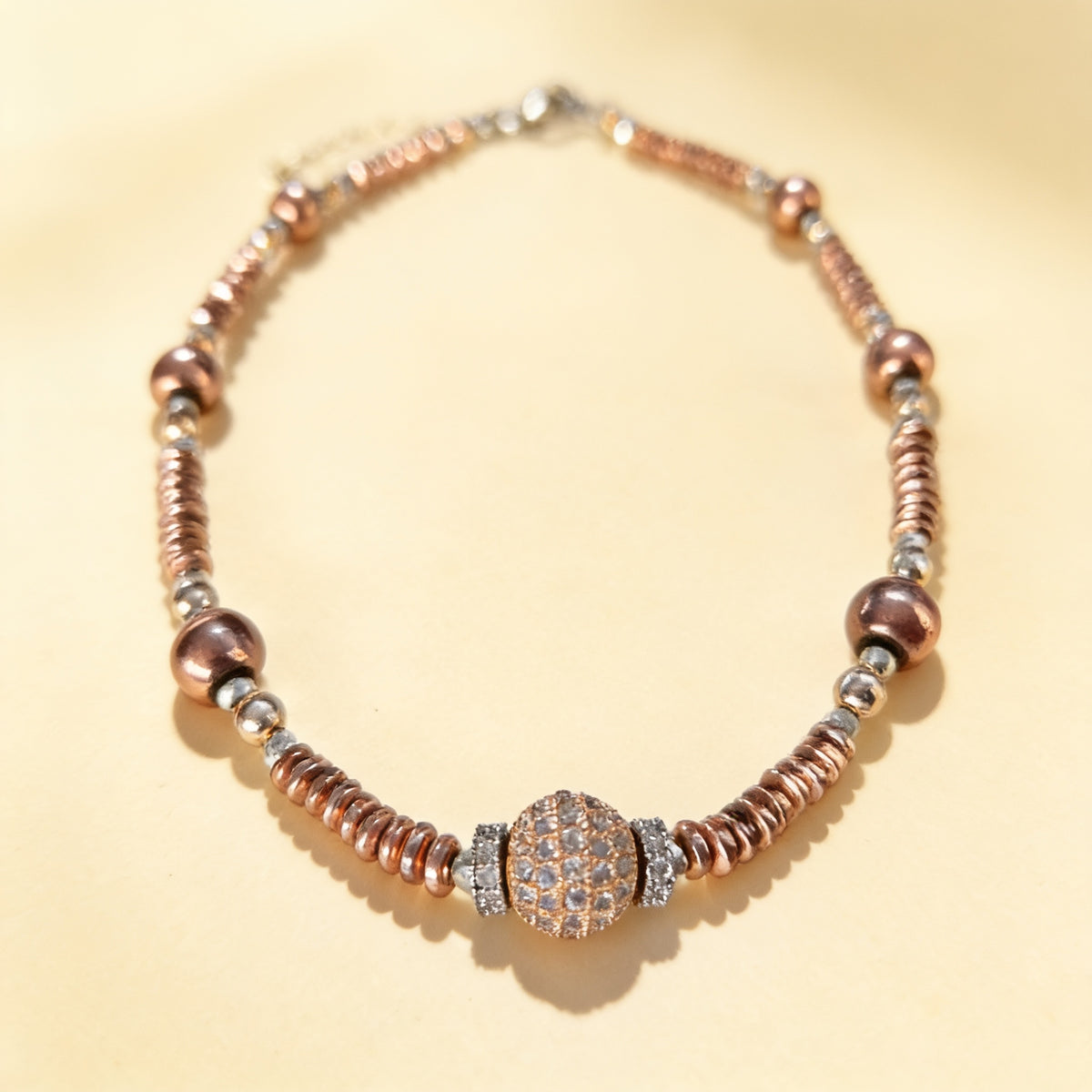 Lumière Duo Hematite Choker